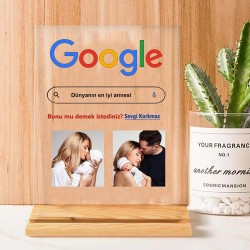 Dünyanın En İyi Annesi Google Bunu mu Demek İstediniz Şeffaf Pleksi