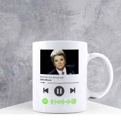 Zeki Müren Elbet Bir Gün Buluşacağız Spotify Baskılı Kupa Bardak